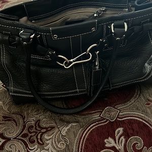 Black coach bag